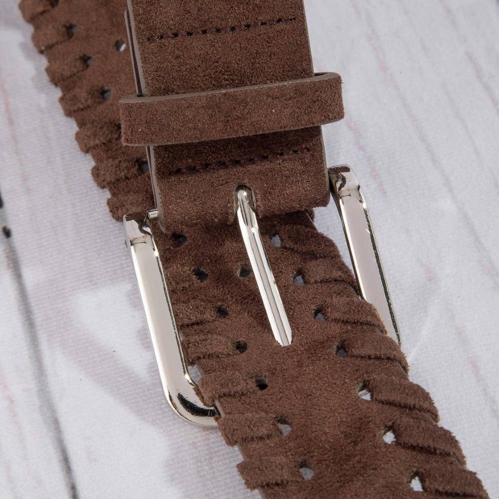 Leather Whipstitch Edge Belt