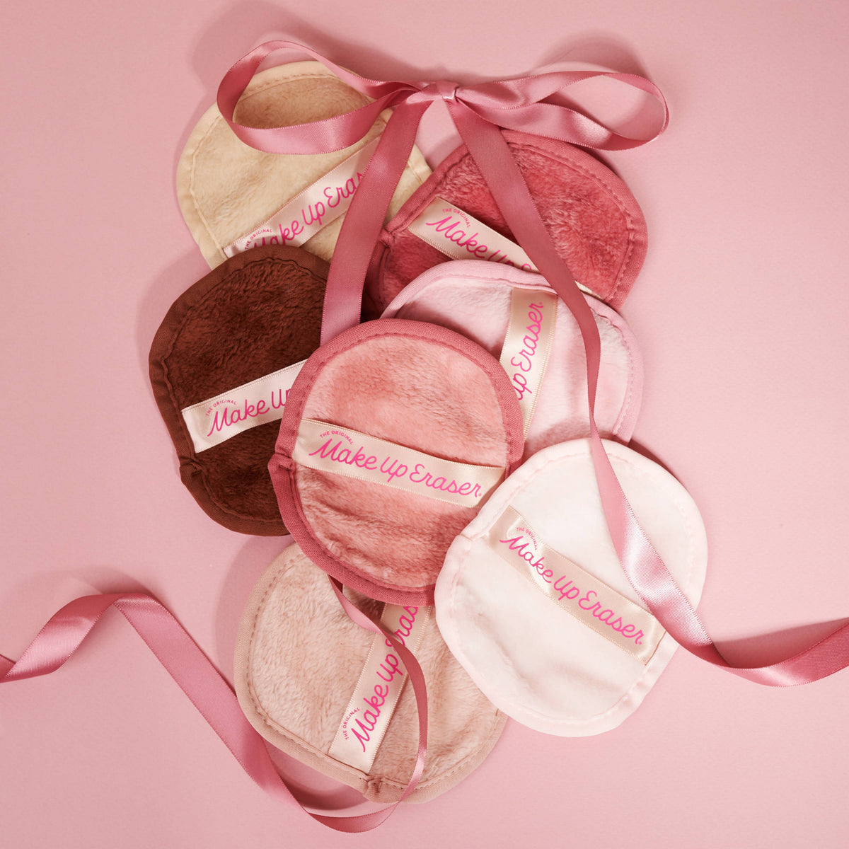 Sweet Cheeks MakeUp Eraser 7-Day Set | Blush/Pink