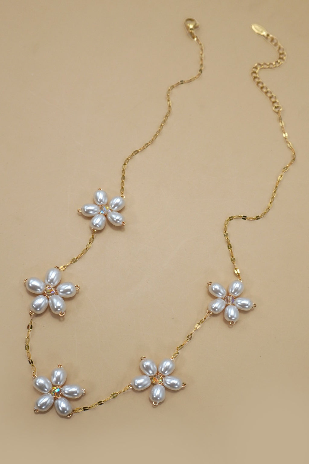 Pearl Flower Necklace