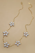 Pearl Flower Necklace