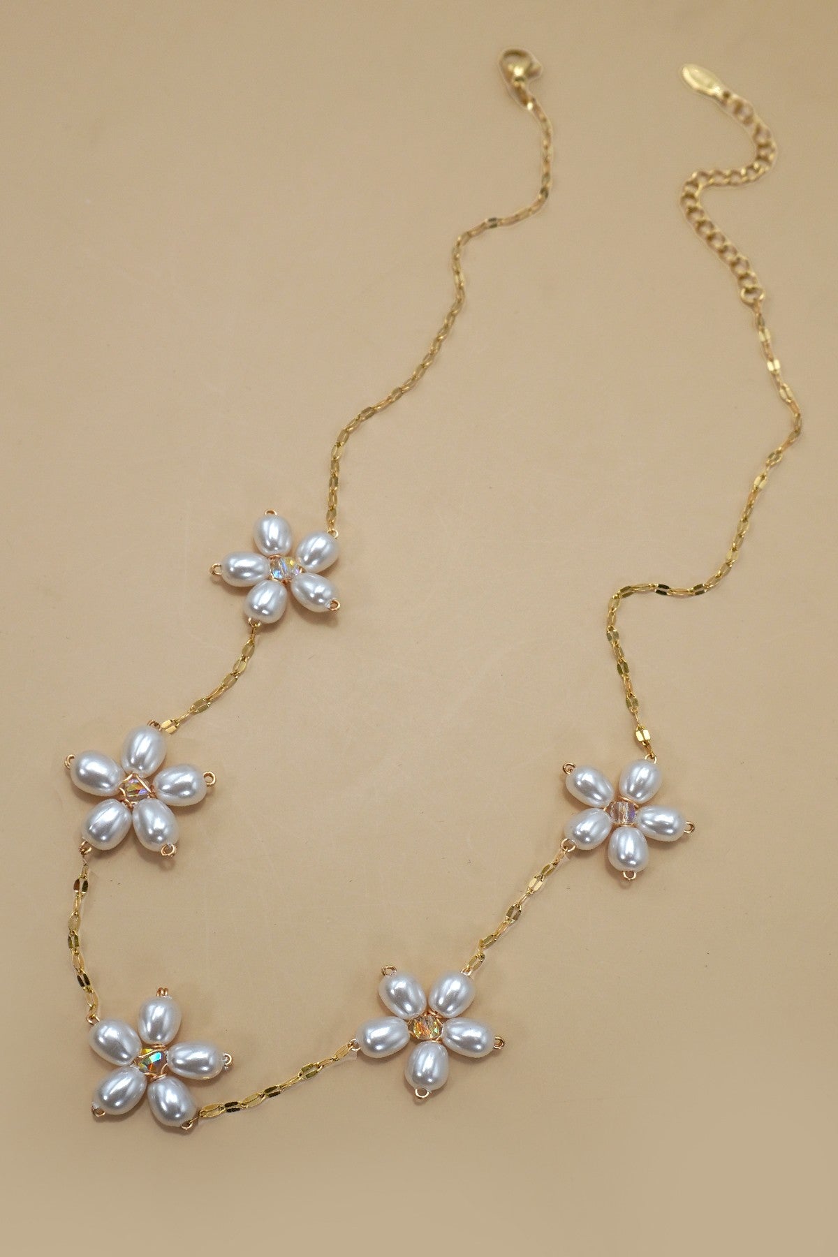 Pearl Flower Necklace