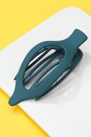 Oval Lay Down Flat Hair Claw Clips
