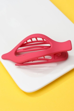 Oval Lay Down Flat Hair Claw Clips