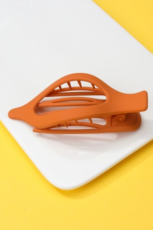 Oval Lay Down Flat Hair Claw Clips