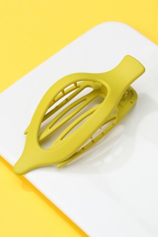 Oval Lay Down Flat Hair Claw Clips