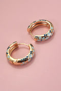 Meadow Bloom Huggie Hoop Earrings