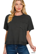 Weekend Comfort Boxy Top (Zenana)