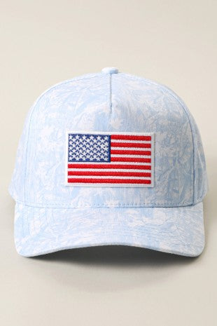 USA Flag Camo Trucker Hat