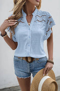 Summer Skies Boho Blouse