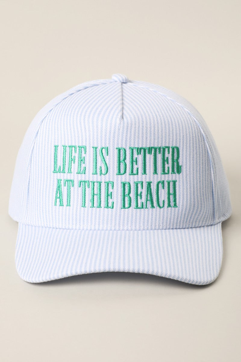 Life Is Better At The Beach Trucker Hat