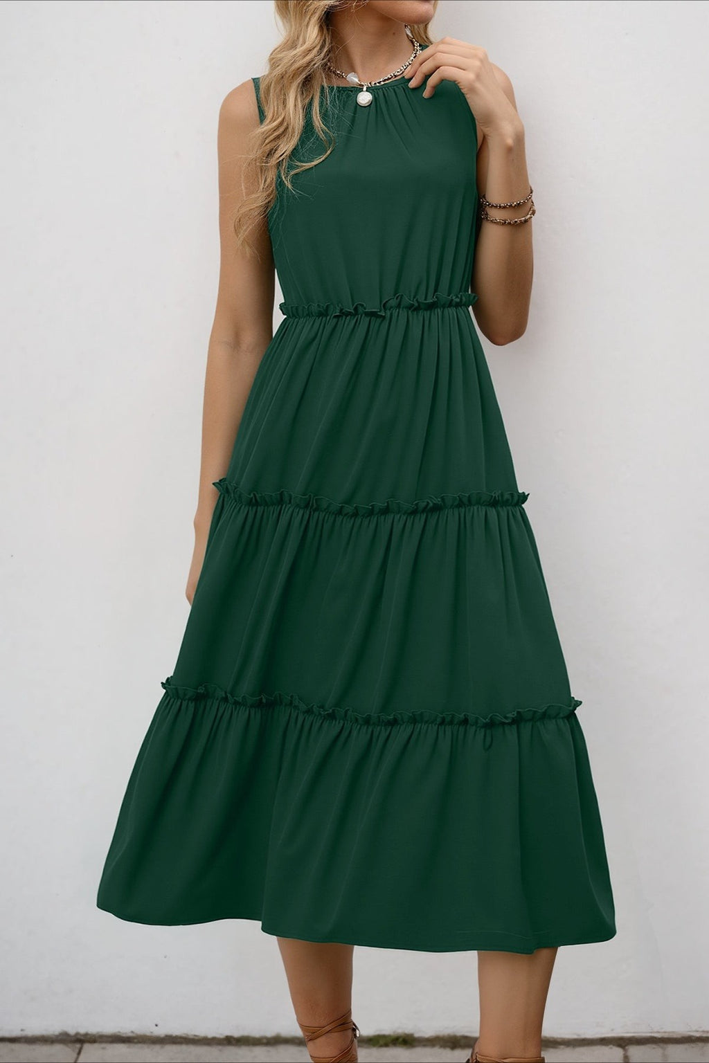 Emerald Isle Midi Dress