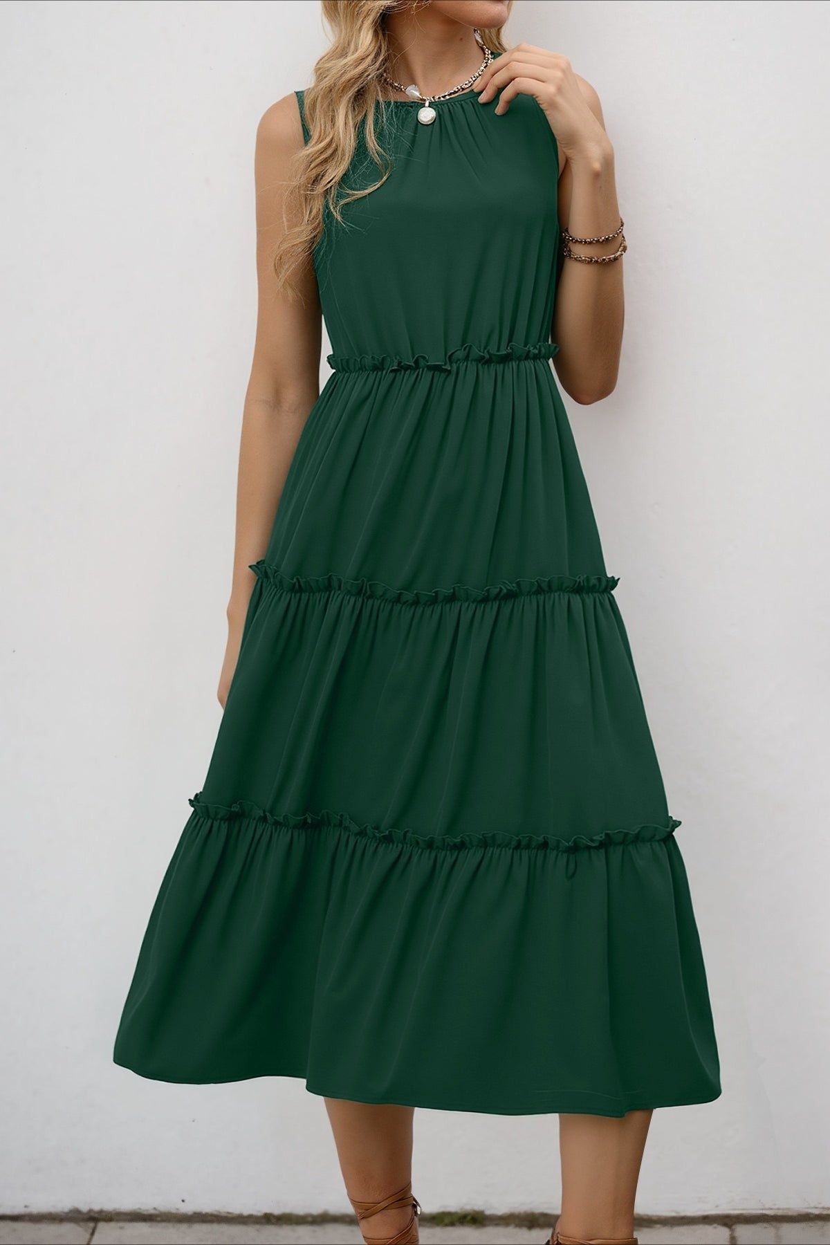 Emerald Isle Midi Dress