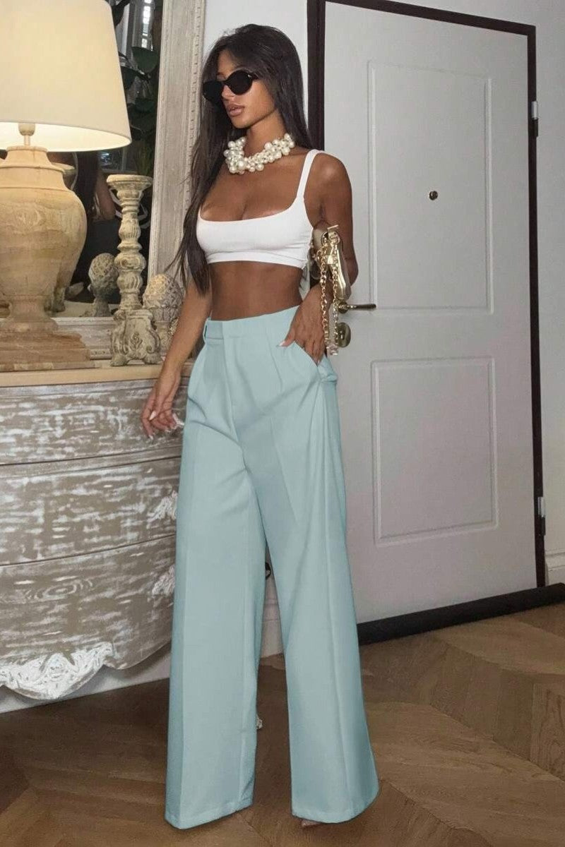 Coastal Chic Wide Leg Pants