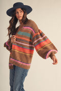 Sunset Carnival Cozy Cardigan