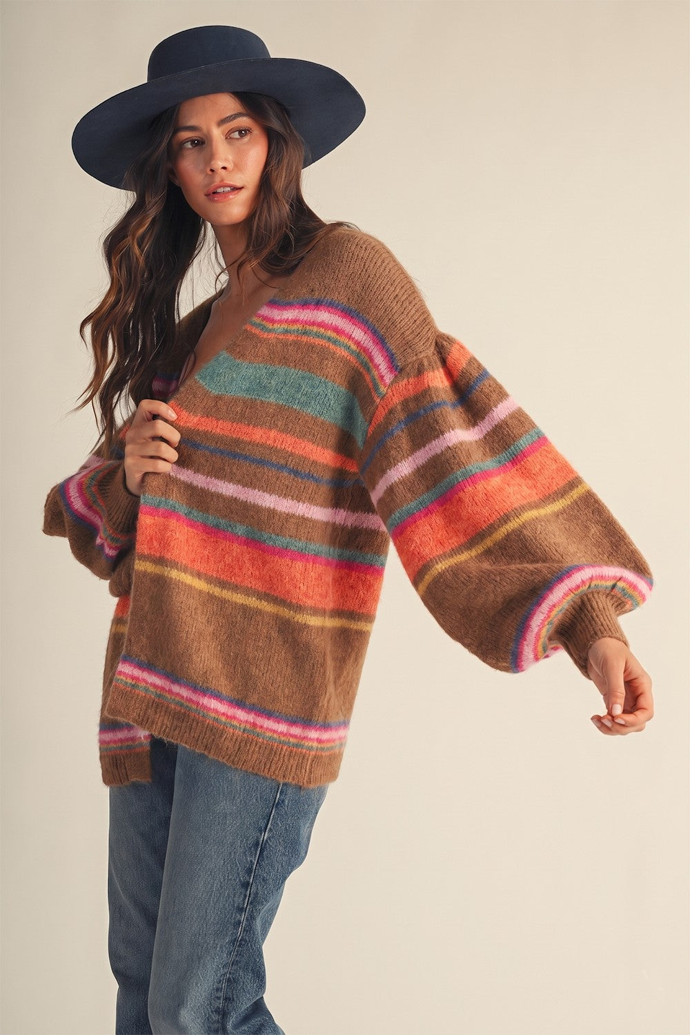Sunset Carnival Cozy Cardigan