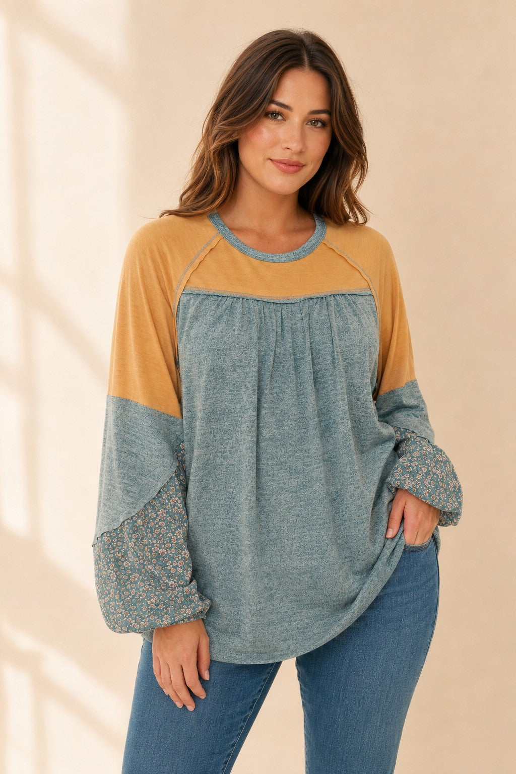 Golden Meadow Top