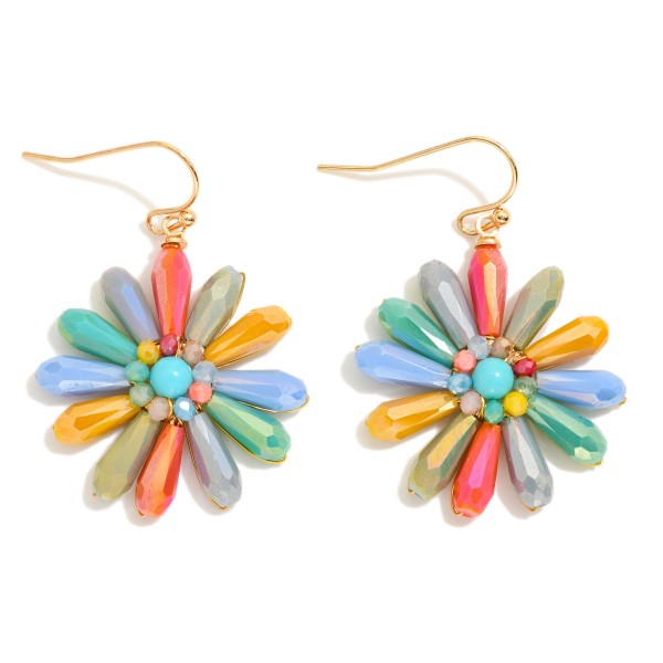 Flower Drop Earrings