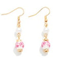 Chinoiserie Pearl Drop Earrings