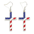 Americana Cross Earrings