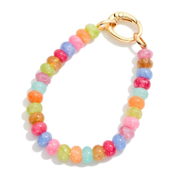 Charmed Rainbow Stretch Bracelet