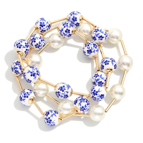 Porcelain Stretch Bracelets