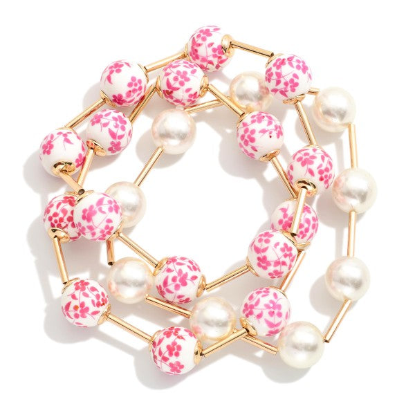 Porcelain Stretch Bracelets