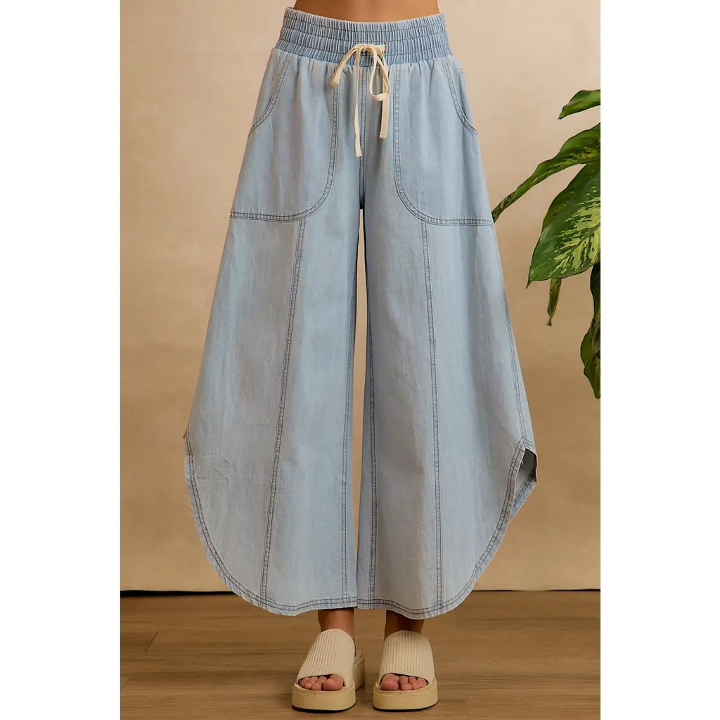 Blue Jean Breeze Denim Pants