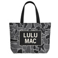Lulu Mac Canvas Tote (Black Camo)
