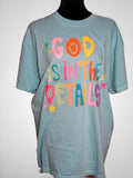 God Is In The Details (Comfort Colors - Chalky Mint) Short Sleeve Tee