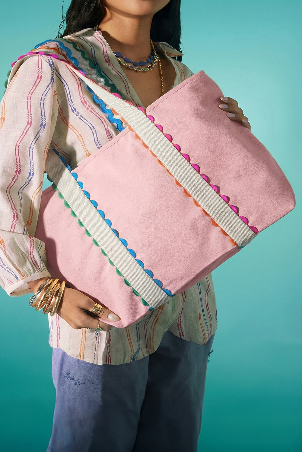 Pretty In Pink Tote Canvas Bag