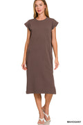 Simply Effortless Midi Dress (Zenana)