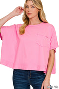 Weekend Comfort Boxy Top (Zenana)