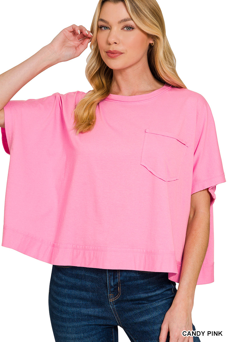 Weekend Comfort Boxy Top (Zenana)