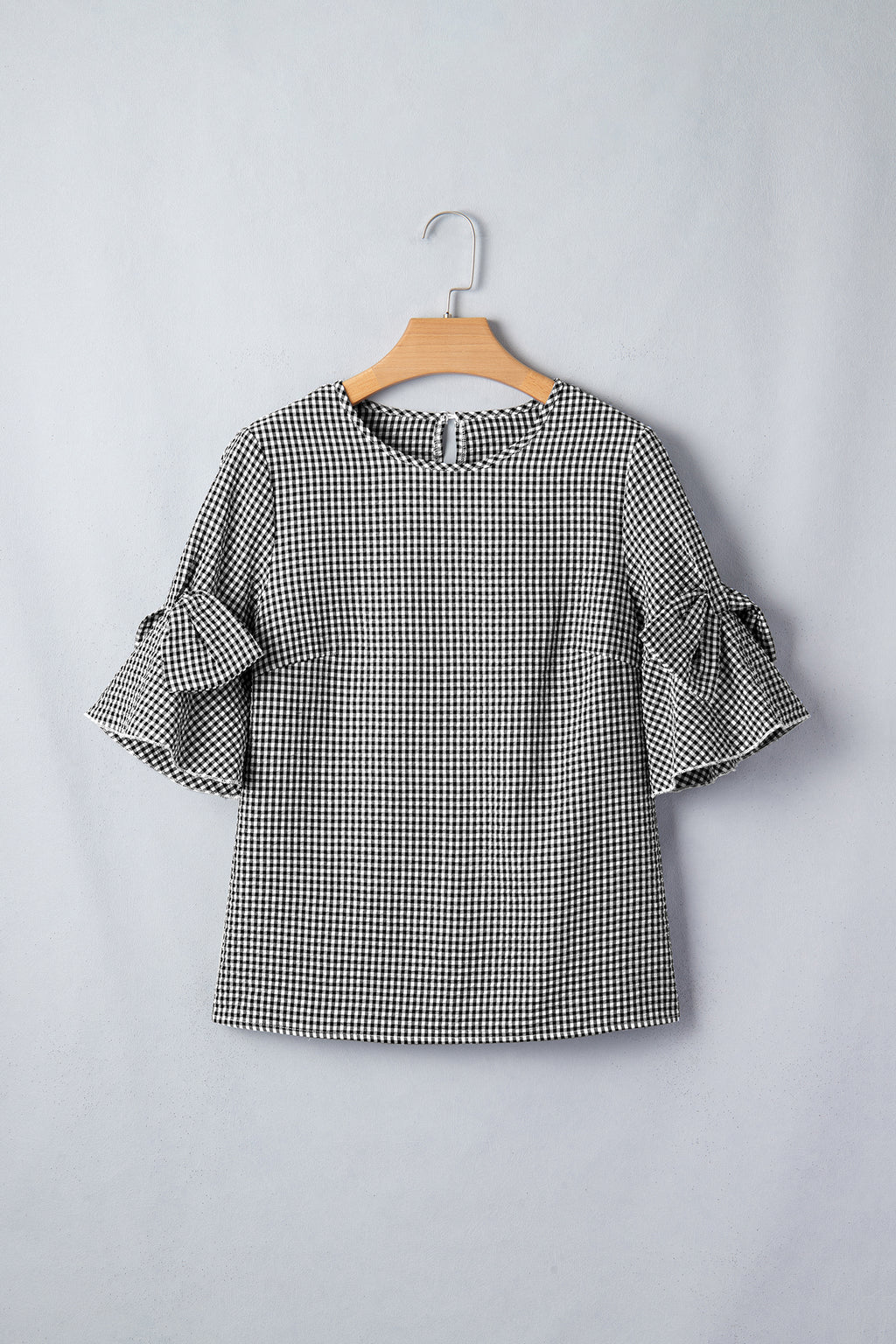 Sunday Stroll Bow-Bell Sleeve Blouse