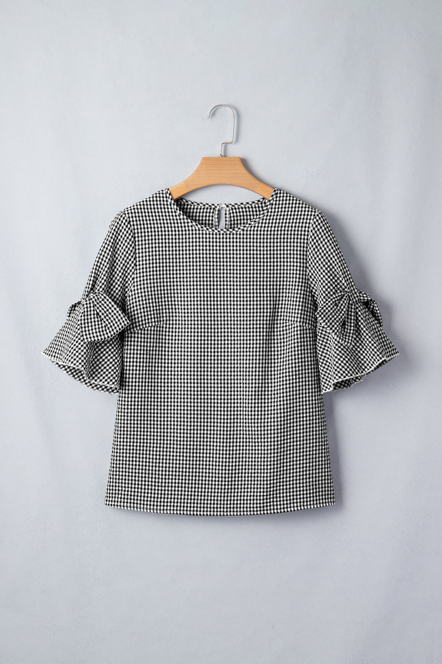 Sunday Stroll Bow-Bell Sleeve Blouse