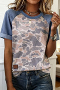 Denim Days Camo Top
