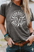 Even Cowboys Rock Graphic Tee