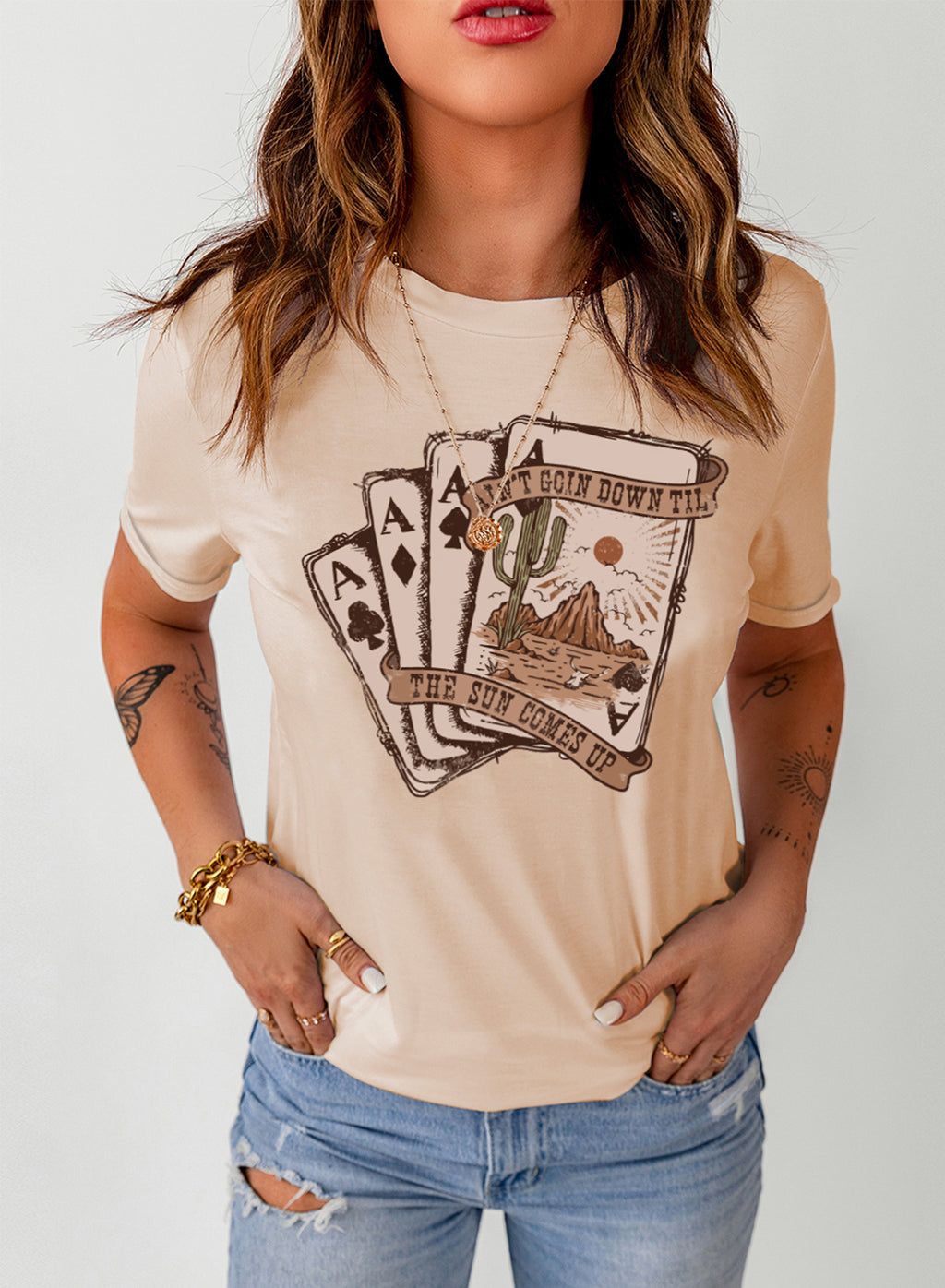 Sunrise Aces Graphic Tee
