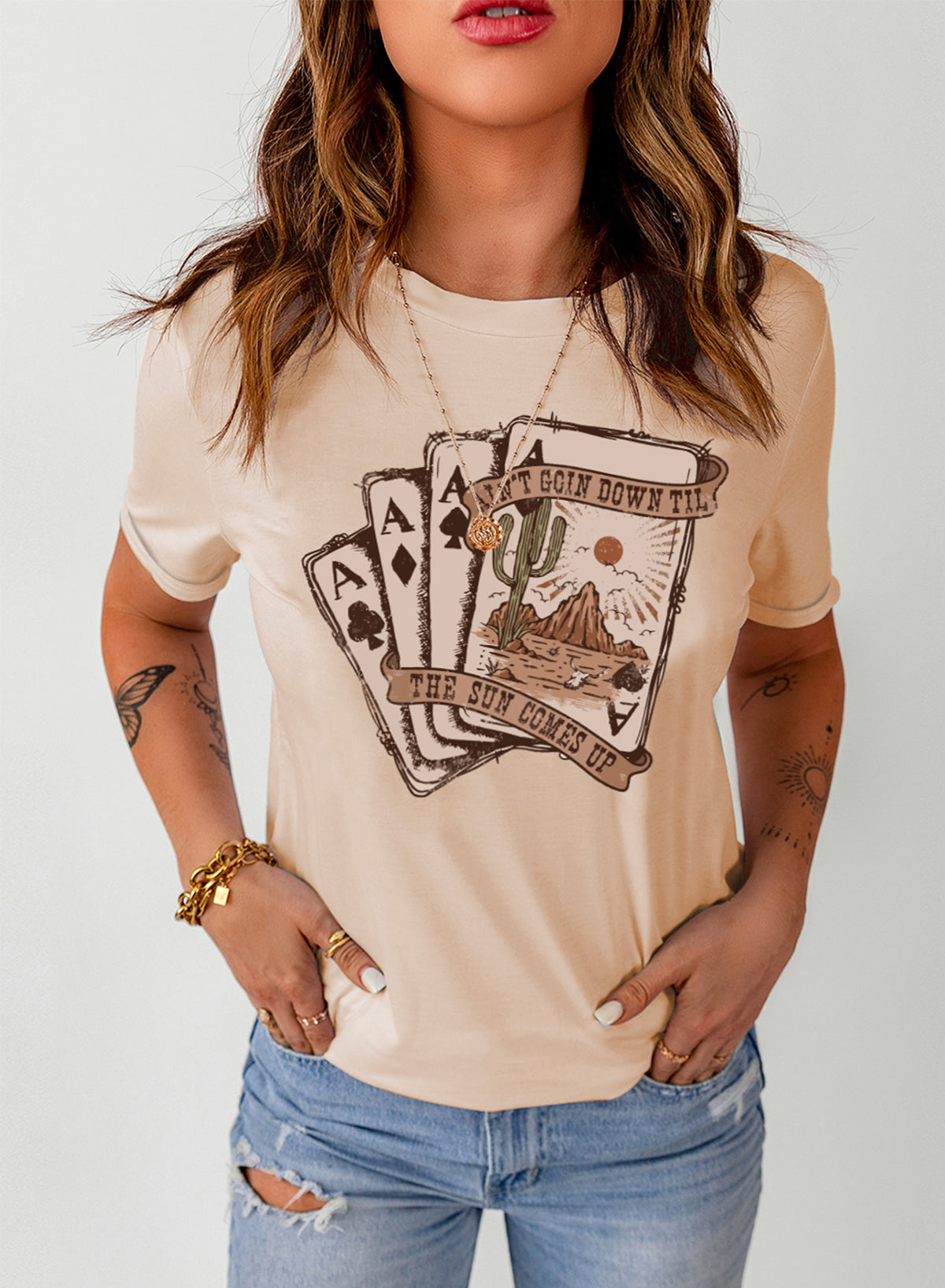 Sunrise Aces Graphic Tee
