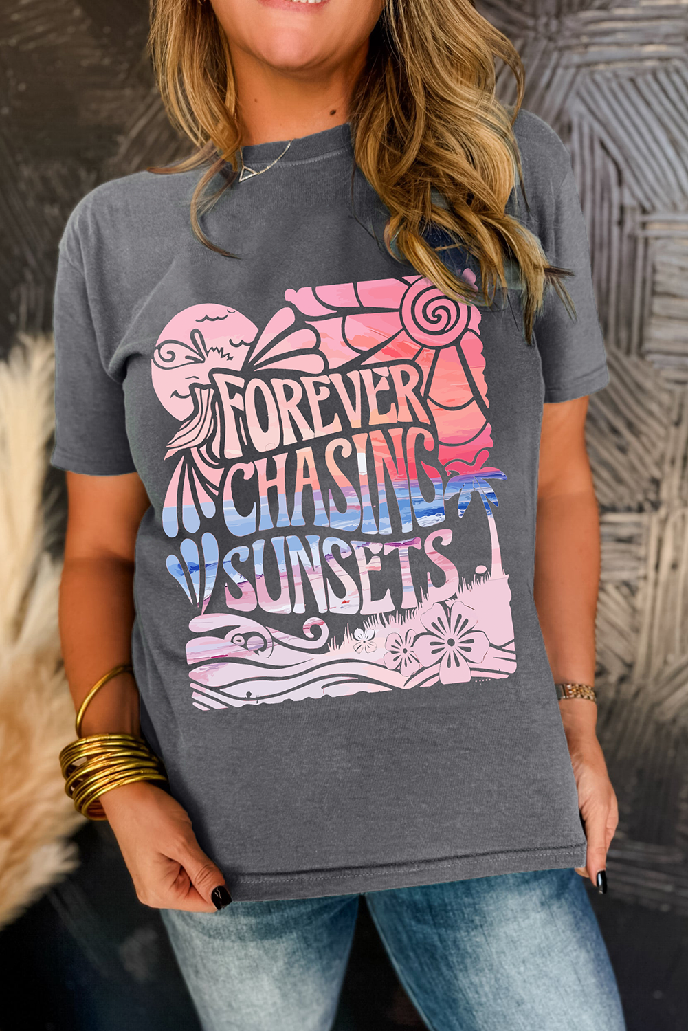 Forever Chasing Sunsets Graphic Tee