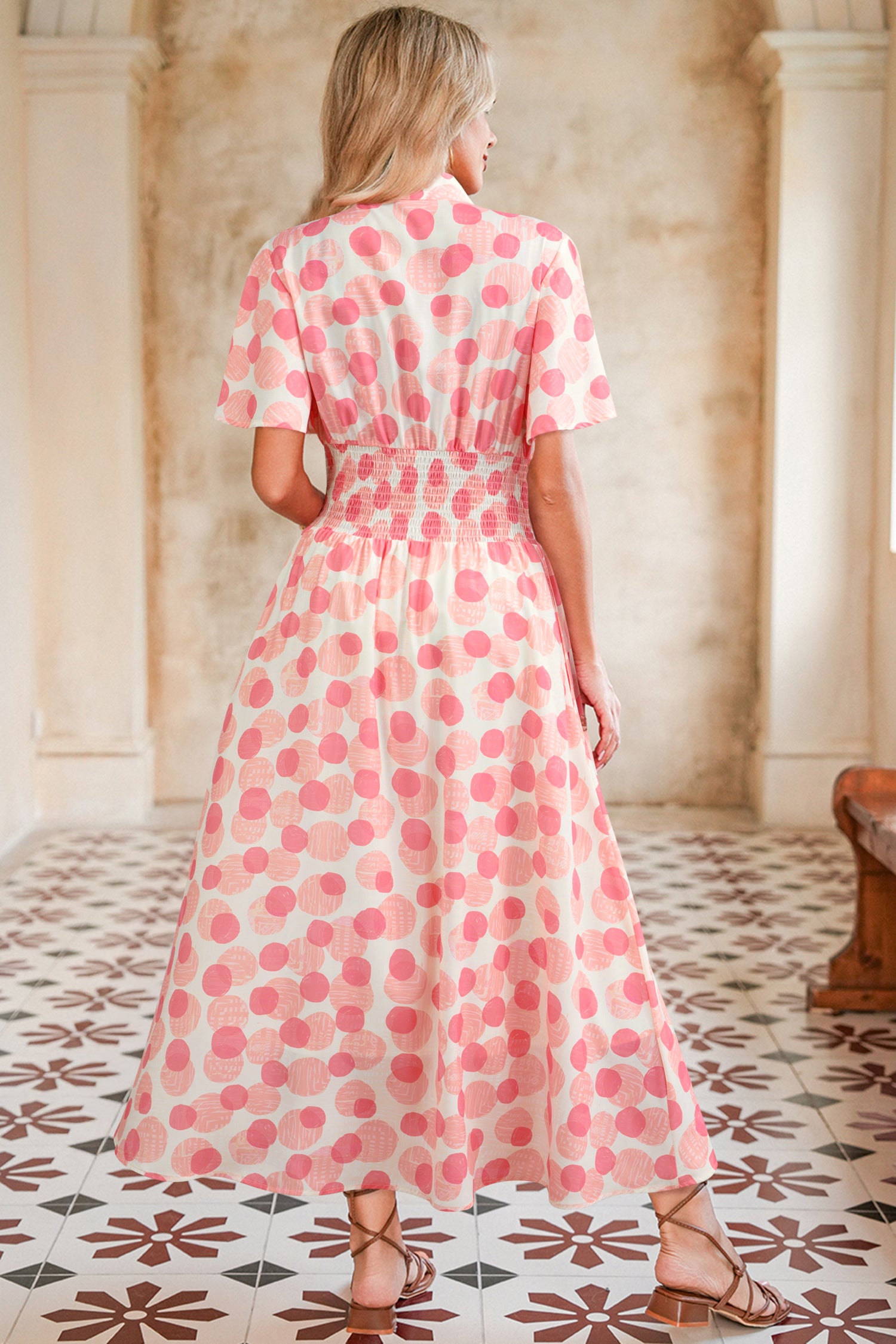 Pink Lemonade Midi Dress