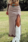 Wild Heart Leopard Lace Skirt