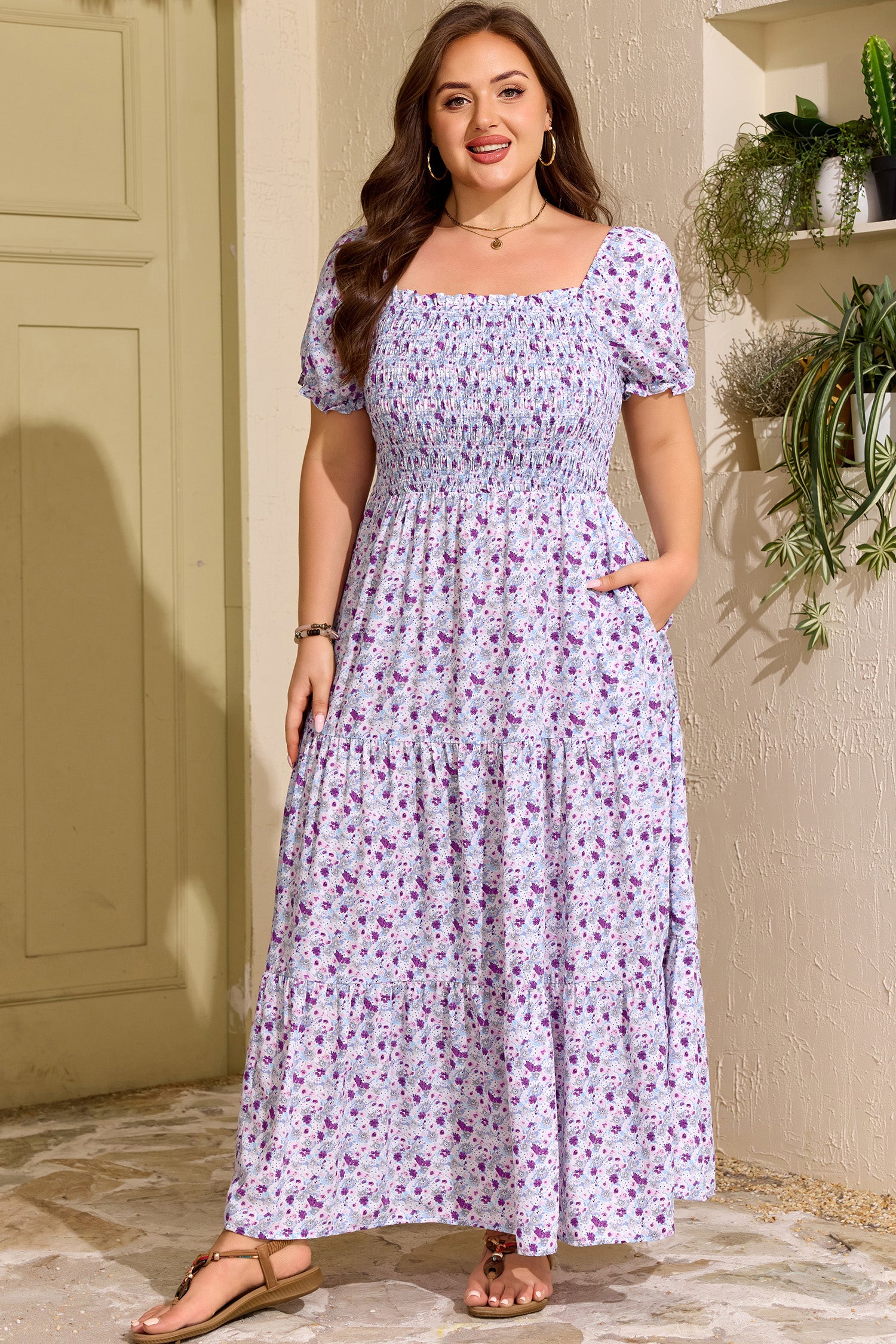 Lavender Fields Maxi Dress