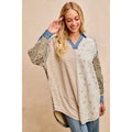 Sweetly Unmatched Long Tunic Top