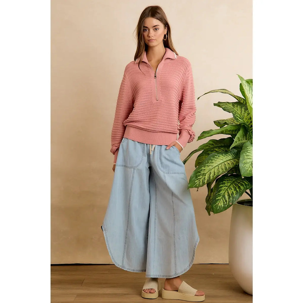 Blue Jean Breeze Denim Pants