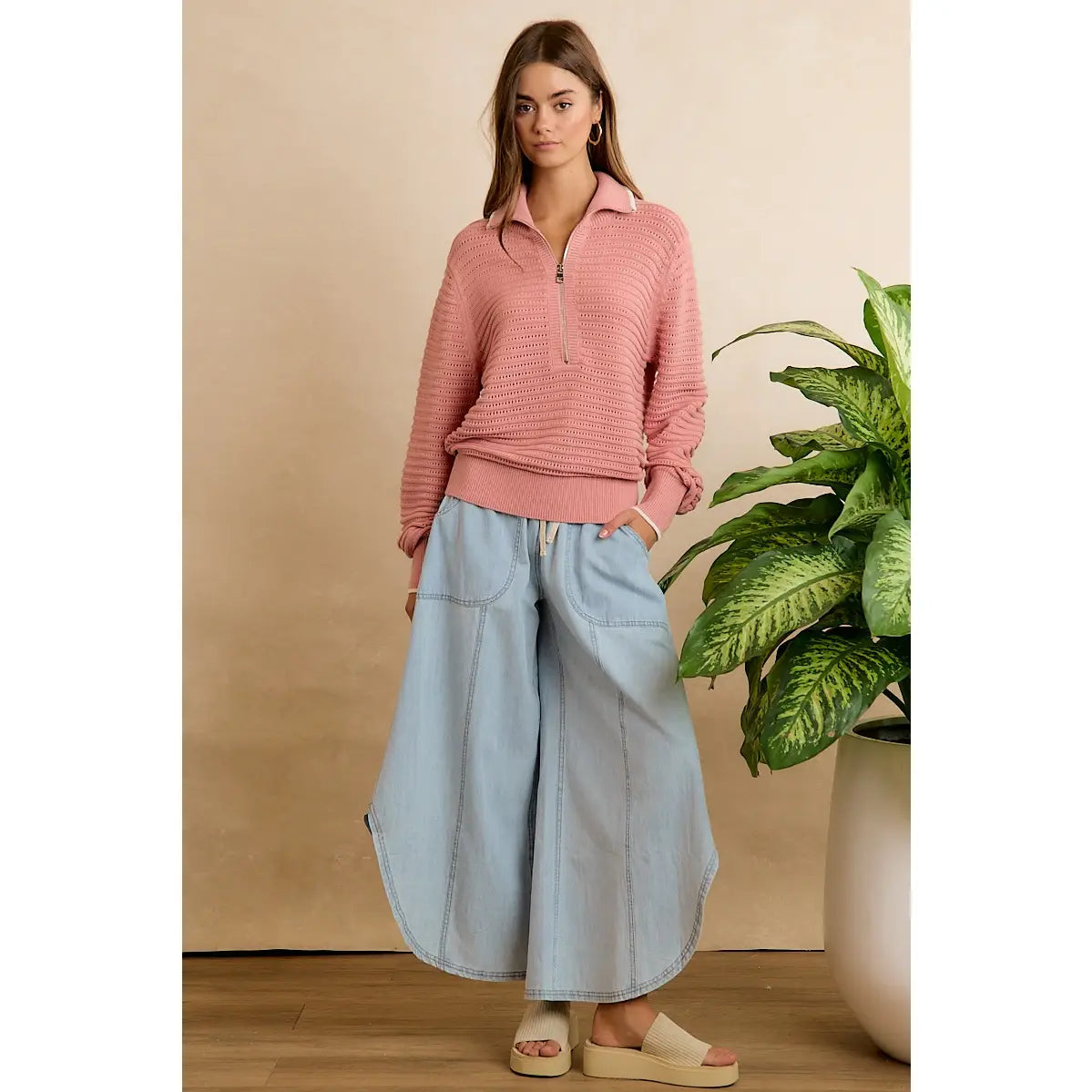 Blue Jean Breeze Denim Pants